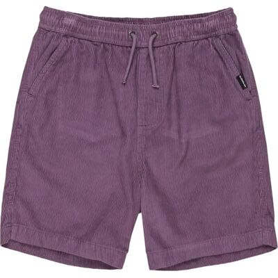 Quiksilver Kinder Shorts Taxer - Elastischer Bund, Baumwolle, Lila Quiksilver Kinder Shorts Taxer - Elastischer Bund, Baumwolle, Lila