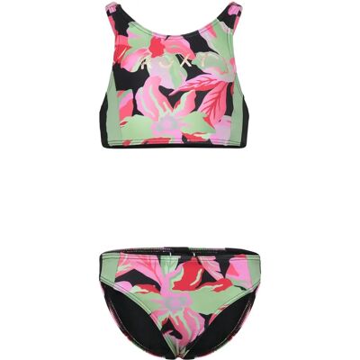 Roxy - Barn Aktiv Blomster Crop Top Bikini Roxy - Barn Aktiv Blomster Crop Top Bikini