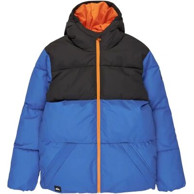 Veste de snowboard Quiksilver Final Word - Enfants, Taille 12, Bleu - Publicité Veste de snowboard Quiksilver Final Word - Enfants, Taille 12, Bleu - Publicité