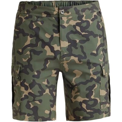 Shorts Cargo Uomo Quiksilver Half Jam - Tan Shorts Cargo Uomo Quiksilver Half Jam - Tan