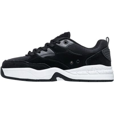 DC Shoes Ascend Zapatillas de Cuero en Negro/Blanco DC Shoes Ascend Zapatillas de Cuero en Negro/Blanco