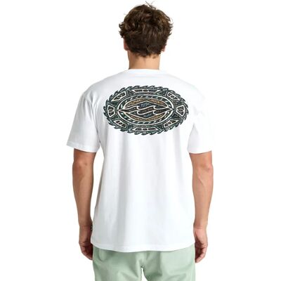 BILLABONG - Crayon Wave - Weiß - 100% Baumwolle - T-Shirt BILLABONG - Crayon Wave - Weiß - 100% Baumwolle - T-Shirt