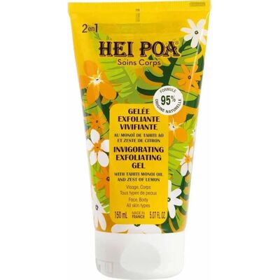 Gel Esfoliante Stimolante Hei Poa Monoi con Olio di Tahiti - 150ml Gel Esfoliante Stimolante Hei Poa Monoi con Olio di Tahiti - 150ml