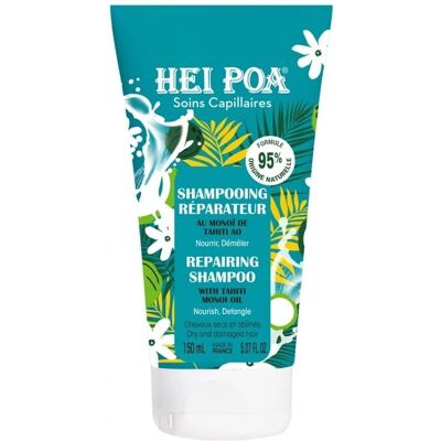 Shampooing Réparateur Monoï de Tahiti - Hei Poa - Publicité Shampooing Réparateur Monoï de Tahiti - Hei Poa - Publicité