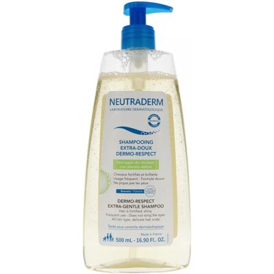 Shampoing Doux Famille Neutraderm - Dermo-Respect, 500ml - Publicité Shampoing Doux Famille Neutraderm - Dermo-Respect, 500ml - Publicité