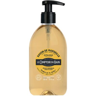 Le Comptoir du Bain Vanille Honig Marseille-Seife - 500ml Le Comptoir du Bain Vanille Honig Marseille-Seife - 500ml