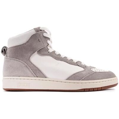 Polo Ralph Lauren - Court High - Grau Fog - 42 - Sneaker Polo Ralph Lauren - Court High - Grau Fog - 42 - Sneaker