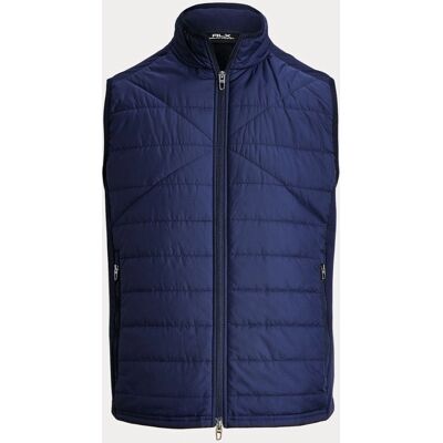 Gilet zippé hybride bleu marine Ralph Lauren - Gilet - Publicité Gilet zippé hybride bleu marine Ralph Lauren - Gilet - Publicité