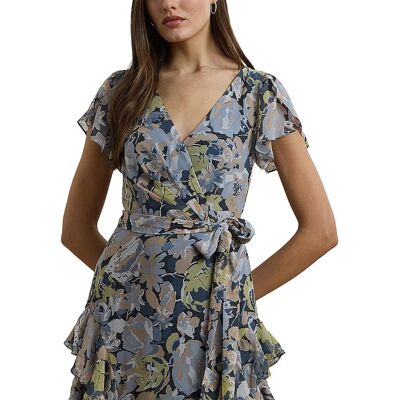 Lauren Ralph Lauren Kimbinell Vestido Floral - Vestido Lauren Ralph Lauren Kimbinell Vestido Floral - Vestido