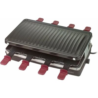 Carrefour 3616953377457 - Noir - Grill à raclette Carrefour 3616953377457 - Noir - Grill à raclette