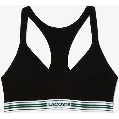 Lacoste XL Noir Bralette Basic - Bralette - Publicité Lacoste XL Noir Bralette Basic - Bralette - Publicité