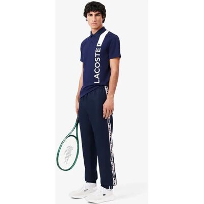Lacoste Modèle Bleu Marine - Pantalon en Tissu Léger - Pantalon Lacoste Modèle Bleu Marine - Pantalon en Tissu Léger - Pantalon