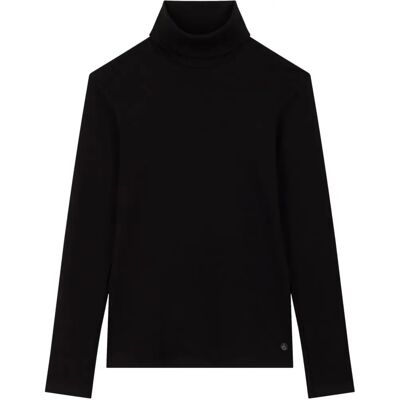 Petit Bateau Black Long Sleeve T-shirt - T-shirt Petit Bateau Black Long Sleeve T-shirt - T-shirt