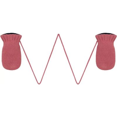 Guanti per neonato con fodera microfleece Petit Bateau - Rosa 3/6 mesi Femmina Guanti per neonato con fodera microfleece Petit Bateau - Rosa 3/6 mesi Femmina