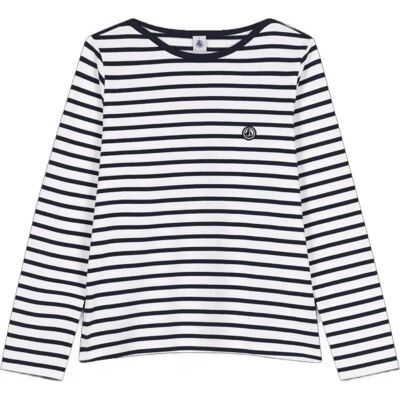 Μακρυμάνικο T-shirt Petit Bateau Babylone Marine - Γυναικεία Μακρυμάνικο T-shirt Petit Bateau Babylone Marine - Γυναικεία