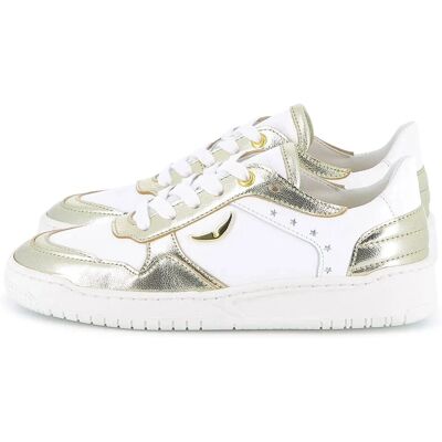 Zadig & Voltaire Bianco e Dorato Scarpe da Ginnastica - Sneakers Zadig & Voltaire Bianco e Dorato Scarpe da Ginnastica - Sneakers