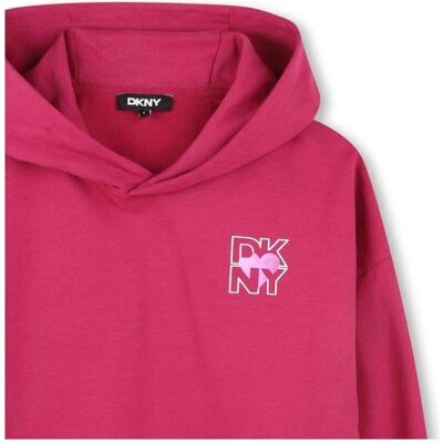 DKNY - AZALEE - Tinta brillante - 12A - Sudadera DKNY - AZALEE - Tinta brillante - 12A - Sudadera