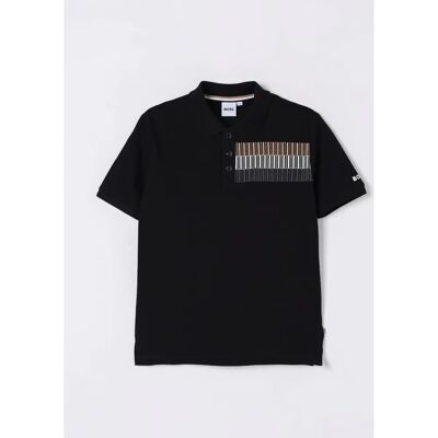 BOSS Polo per bambini - Nero - Polo Shirt BOSS Polo per bambini - Nero - Polo Shirt