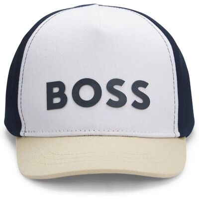 Boss Kids-keps - Färgblocksdesign - Logotyptryck - Keps Boss Kids-keps - Färgblocksdesign - Logotyptryck - Keps
