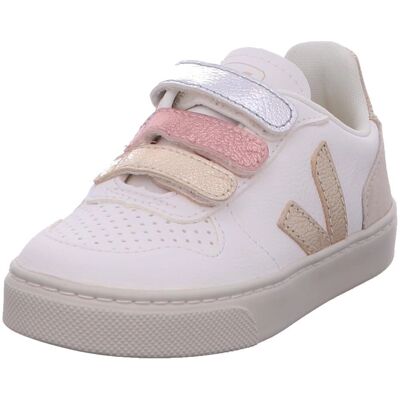 Veja V-10 Baskets Enfants Blancs - Baskets - Publicité Veja V-10 Baskets Enfants Blancs - Baskets - Publicité