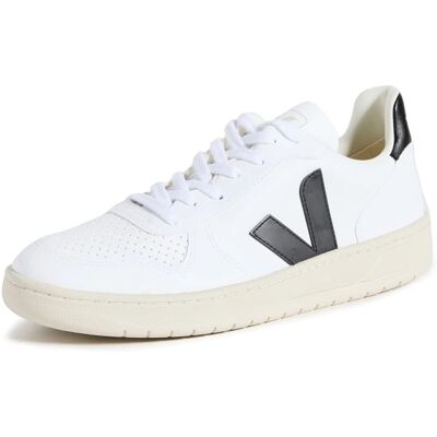 Veja V-10 Δέρμα Ex-White_Black - Παπούτσια Veja V-10 Δέρμα Ex-White_Black - Παπούτσια