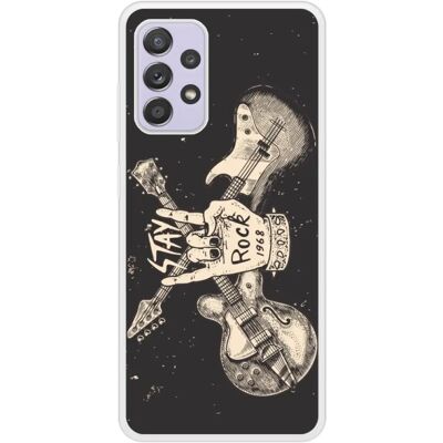 1001coques coque en silicone Samsung Galaxy A72 4G Stay Rock - Publicité 1001coques coque en silicone Samsung Galaxy A72 4G Stay Rock - Publicité