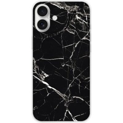 1001coques - iPhone 16 Plus - Noir - Silicone - Coque - Publicité 1001coques - iPhone 16 Plus - Noir - Silicone - Coque - Publicité