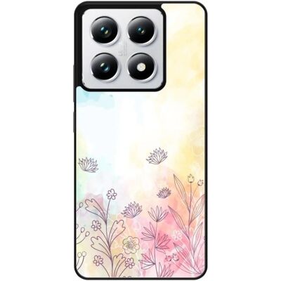 1001coques Xiaomi 14t 4g Fleurs Aquarelle Coque en Silicone - Publicité 1001coques Xiaomi 14t 4g Fleurs Aquarelle Coque en Silicone - Publicité