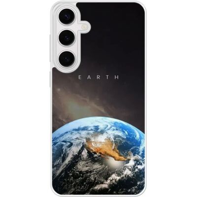 Samsung Galaxy S24 Fe Terre - Coque en Silicone Renforcée - Publicité Samsung Galaxy S24 Fe Terre - Coque en Silicone Renforcée - Publicité