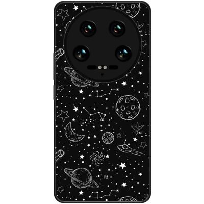 1001coques Coque en silicone renforcé imprimée pour Xiaomi 14 Ultra Galaxy Draw - Publicité 1001coques Coque en silicone renforcé imprimée pour Xiaomi 14 Ultra Galaxy Draw - Publicité