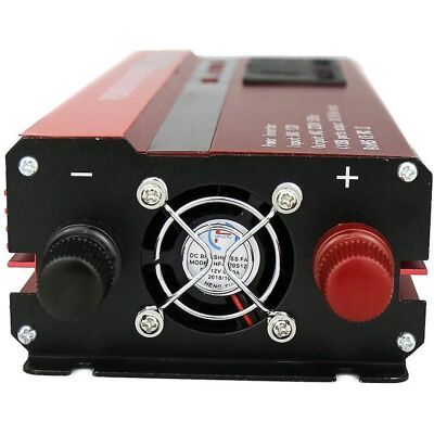 Convertisseur de Voiture DC 12V avec Écran LCD Numérique - Publicité Convertisseur de Voiture DC 12V avec Écran LCD Numérique - Publicité
