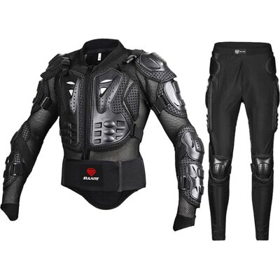 GreenZech Équipement de Protection Moto 3XL - Armure de Moto - Publicité GreenZech Équipement de Protection Moto 3XL - Armure de Moto - Publicité