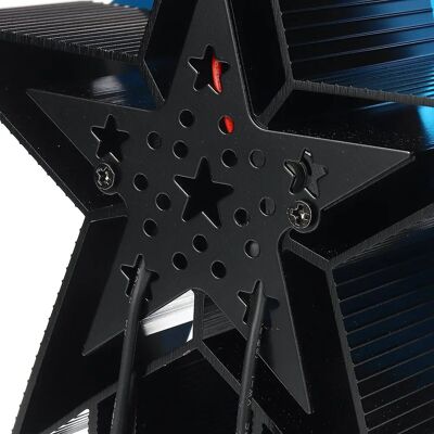 GreenZech 5 Ailes Ventilateur de poêle à bois alimenté par la chaleur - Ventilateur pour cheminée - Publicité GreenZech 5 Ailes Ventilateur de poêle à bois alimenté par la chaleur - Ventilateur pour cheminée - Publicité