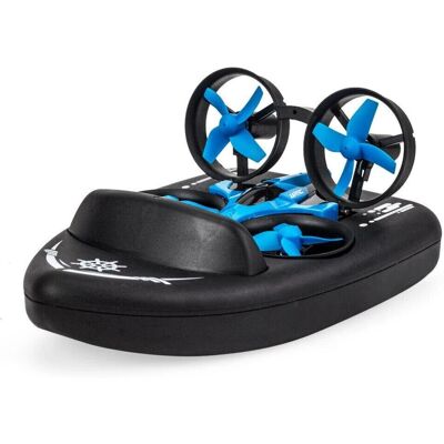 GreenZech 1/20 2.4G 3 en 1 RC Bateau Drone Voiture Terrain - Voiture RC - Publicité GreenZech 1/20 2.4G 3 en 1 RC Bateau Drone Voiture Terrain - Voiture RC - Publicité