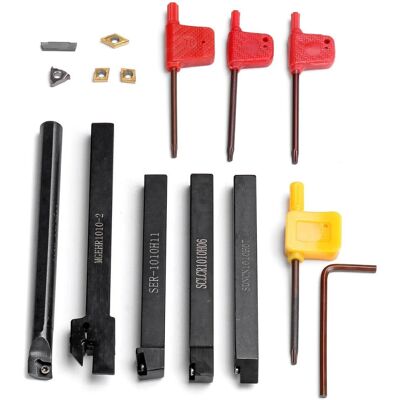 GreenZech Ensemble Porte-outils Tour 10mm - CNC - Publicité GreenZech Ensemble Porte-outils Tour 10mm - CNC - Publicité
