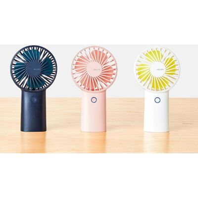 GreenZech Ventilateur Main Mini Blanc - Portable USB Aromathérapie - Publicité GreenZech Ventilateur Main Mini Blanc - Portable USB Aromathérapie - Publicité