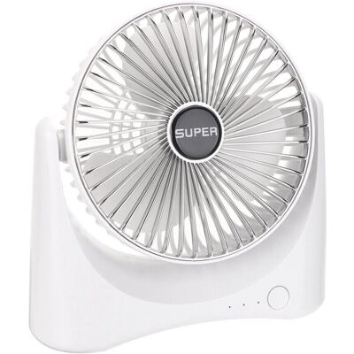 Ventilateur USB GreenZech 40000mAH - 3 Vitesses, 120° Rotation - Été - Publicité Ventilateur USB GreenZech 40000mAH - 3 Vitesses, 120° Rotation - Été - Publicité