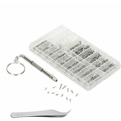 GreenZech - 1000Pcs Screws Set - Stainless - Assortment - Repair kit GreenZech - 1000Pcs Screws Set - Stainless - Assortment - Repair kit