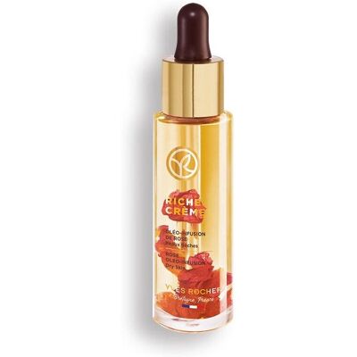 Yves Rocher - Riche Crème Olejové sérum z růží - Rose Oil - 30 ml - Serum Yves Rocher - Riche Crème Olejové sérum z růží - Rose Oil - 30 ml - Serum