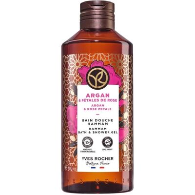 Yves Rocher Argan & Rose Petals Hammam Gel de baie și duș - Gel de baie și duș Yves Rocher Argan & Rose Petals Hammam Gel de baie și duș - Gel de baie și duș