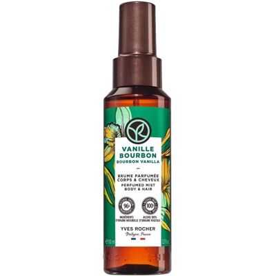 Yves Rocher Spray Parfumat Vanilie Bourbon pentru Corp și Păr - 59185 Yves Rocher Spray Parfumat Vanilie Bourbon pentru Corp și Păr - 59185