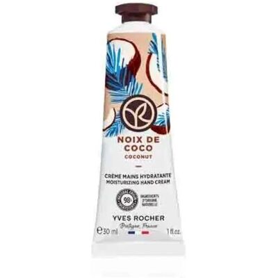 Crème pour les Mains Coco Yves Rocher - Naturelle & Hydratante Crème pour les Mains Coco Yves Rocher - Naturelle & Hydratante