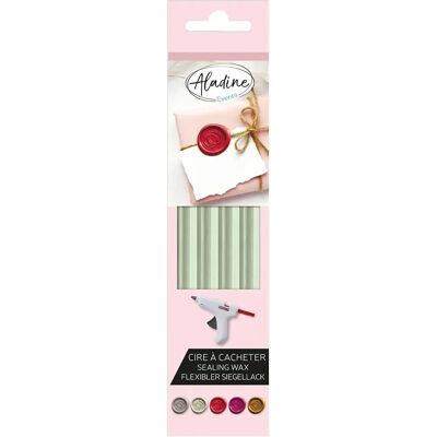 Ensemble de Sceaux en Cire Menthe Verte Aladine - Bricolage & Scrapbooking Ensemble de Sceaux en Cire Menthe Verte Aladine - Bricolage & Scrapbooking