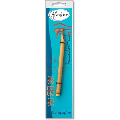 Aladine Calamus - Outil de calligraphie égyptienne - Beige Aladine Calamus - Outil de calligraphie égyptienne - Beige