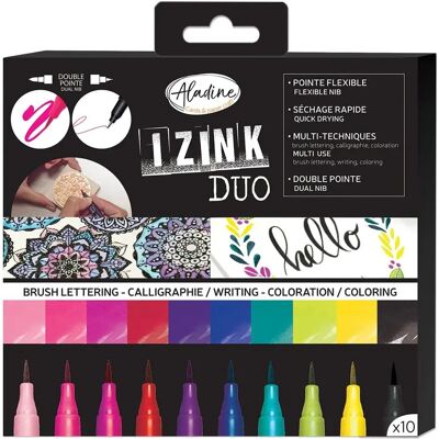 Ensemble de Marqueurs Art Edding 10 Double Pointe - Calligraphie Ensemble de Marqueurs Art Edding 10 Double Pointe - Calligraphie