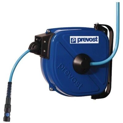 PREVOST Enrollador de manguera 15m 8x12mm Montaje en pared PREVOST Enrollador de manguera 15m 8x12mm Montaje en pared