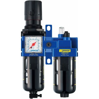 Prevost Regolatore Filtro Doppio in Alluminio - Supporto per Attrezzi Pneumatici Prevost Regolatore Filtro Doppio in Alluminio - Supporto per Attrezzi Pneumatici