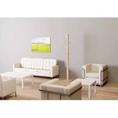 Paperflow easyDesk Beistelltisch - Buche-Dekor - 400x1140x600mm Paperflow easyDesk Beistelltisch - Buche-Dekor - 400x1140x600mm