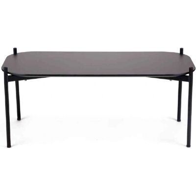 PaperFlow TBM1P100.01.01 Salontafel - Rechthoekig Modern Zwart PaperFlow TBM1P100.01.01 Salontafel - Rechthoekig Modern Zwart