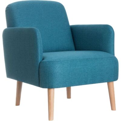 PAPERFLOW FTBRO.23.06 Accentstoel - Ergonomische blauwe stoel PAPERFLOW FTBRO.23.06 Accentstoel - Ergonomische blauwe stoel